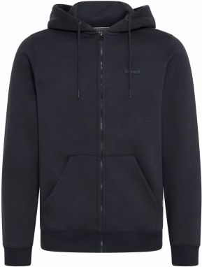 BLEND Tepláková bunda 'BHDownton'  námornícka modrá