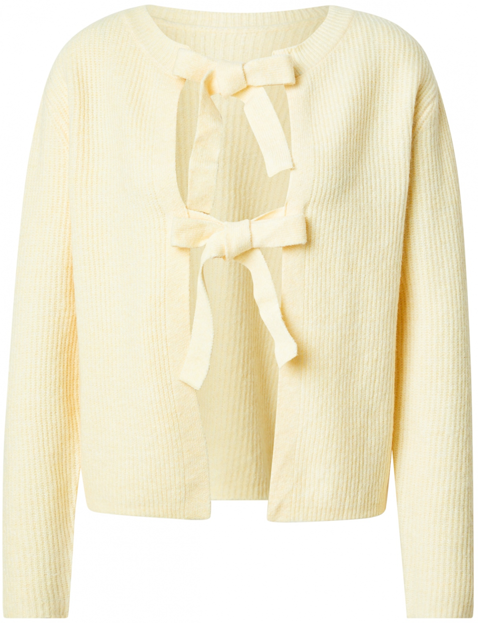 PIECES Kardigán 'PCSilly'  pastelovo žltá