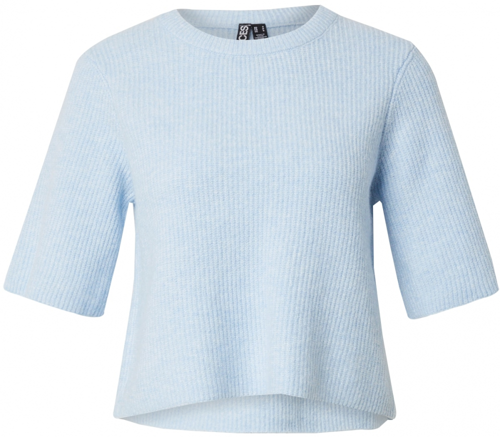 PIECES Sveter 'PCSilly'  svetlomodrá