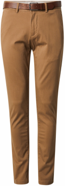 JACK & JONES Chino nohavice 'JPSTMARCO LEGACY'  tmavobéžová