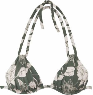 s.Oliver Bikinový top 'LM'  béžová / zelená