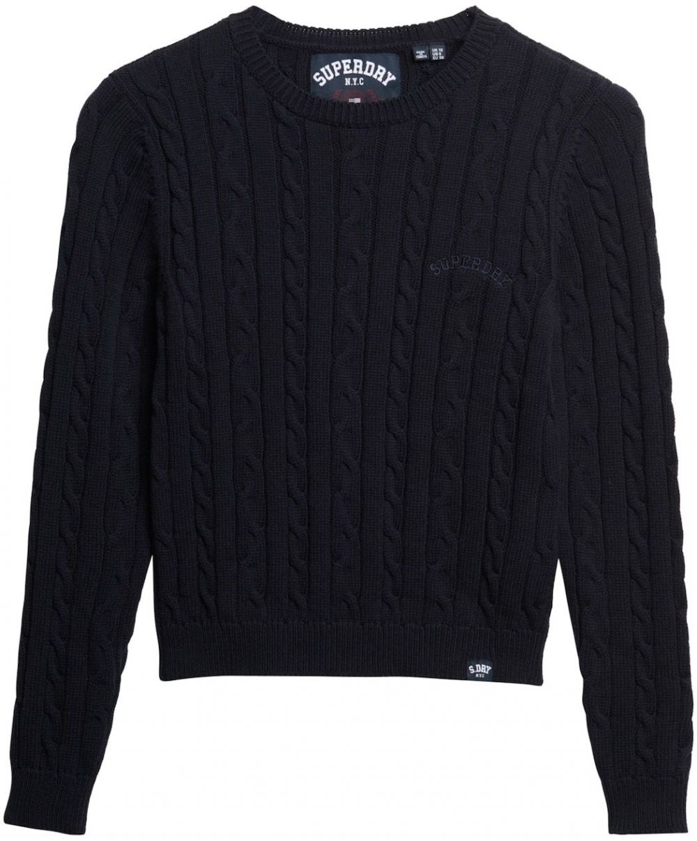 Superdry Sveter 'Essentials'  námornícka modrá