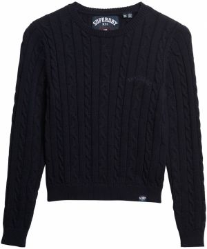 Superdry Sveter 'Essentials'  námornícka modrá