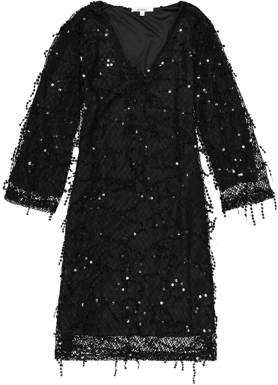 GARCIA Kokteilové šaty  čierna