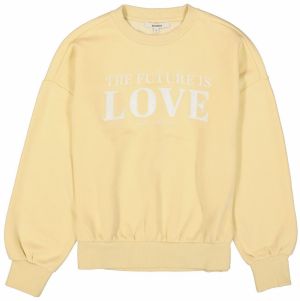 GARCIA Mikina  žltá / biela