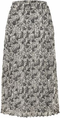 LASCANA Sukňa  krémová / čierna