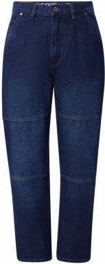 INDICODE JEANS Džínsy 'Zipp'  námornícka modrá