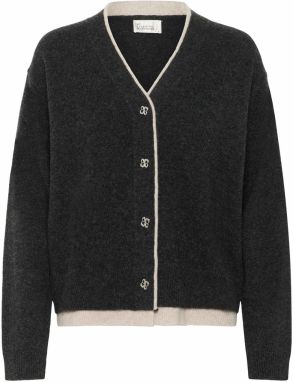 My Essential Wardrobe Kardigán 'MWTracy'  svetlosivá / sivá melírovaná