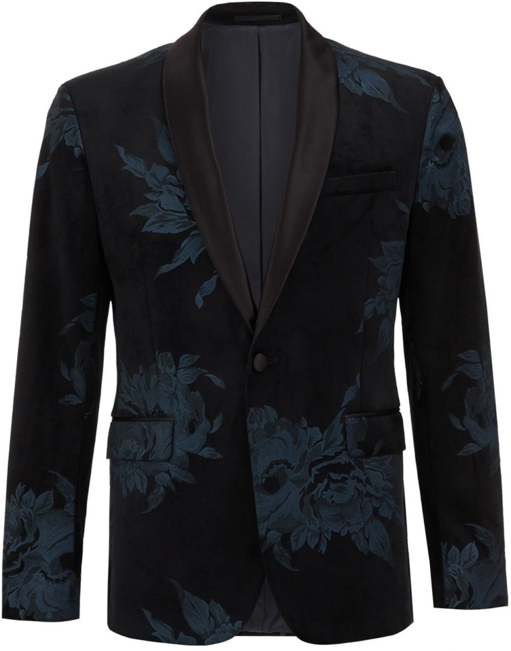 WE Fashion Sako  námornícka modrá