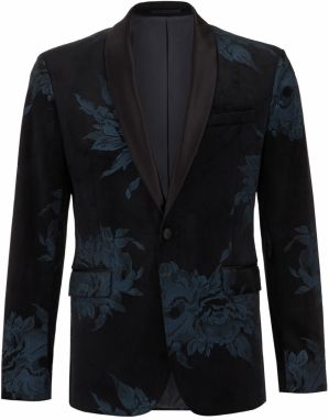 WE Fashion Sako  námornícka modrá