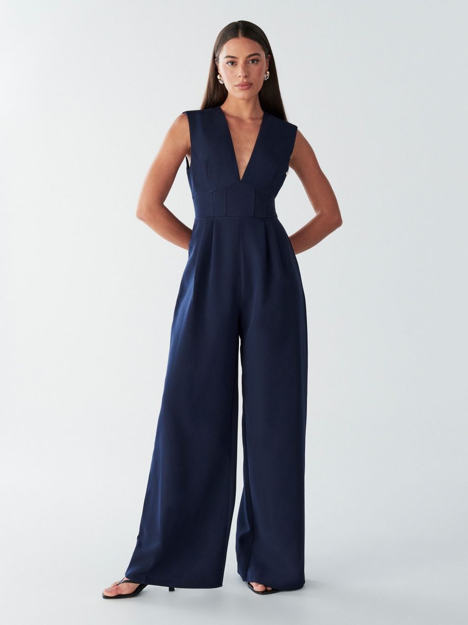 BWLDR Overal 'ROMANCE JUMPSUIT'  námornícka modrá