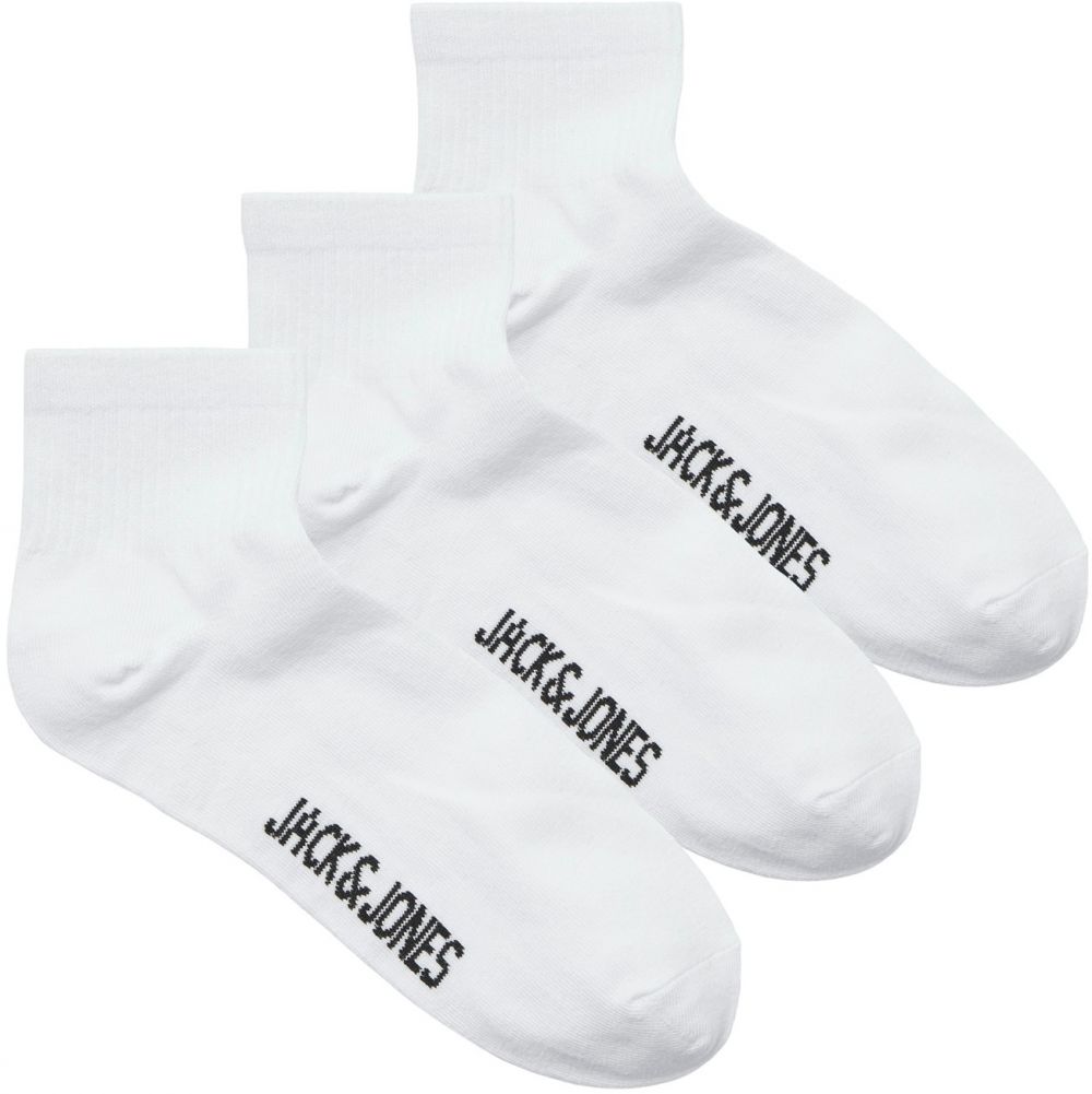JACK & JONES Ponožky 'JACLEON'  čierna / biela