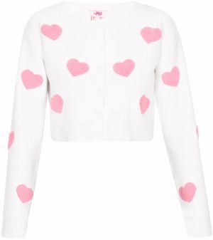 MYMO Kardigán  svetloružová / šedobiela