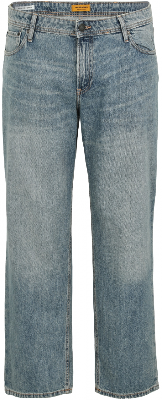 Jack & Jones Plus Džínsy 'JJICHRIS'  modrá denim