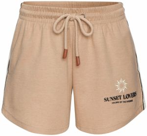 H.I.S Nohavice  farba ťavej srsti / čierna / biela