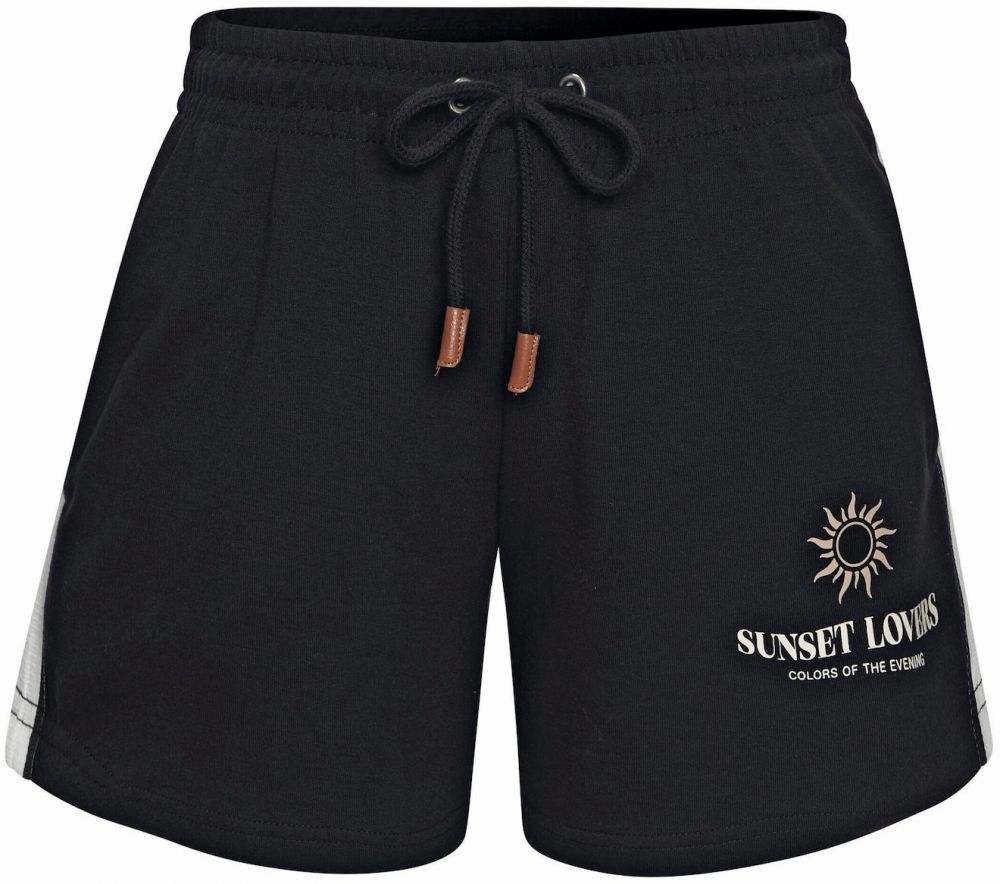 H.I.S Nohavice  tmelová / čierna / biela