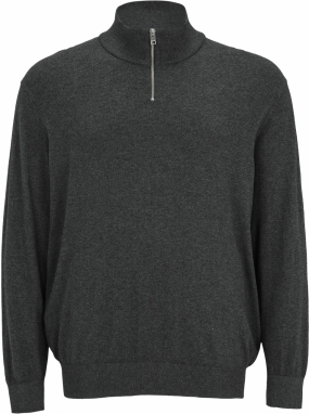 Jack & Jones Plus Sveter 'JJEEMIL'  sivá melírovaná