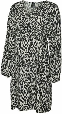 Vero Moda Maternity Šaty 'VMMErika'  krémová / čierna