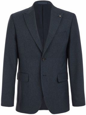 WE Fashion Sako  tmavomodrá