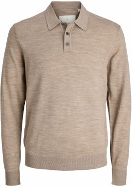 Jack & Jones Premium Sveter  sivobéžová