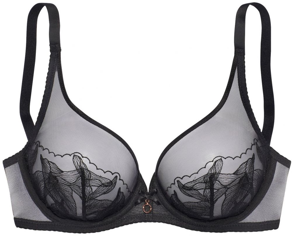 LASCANA Podprsenka  čierna