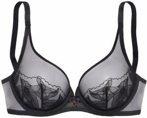 LASCANA Podprsenka  čierna