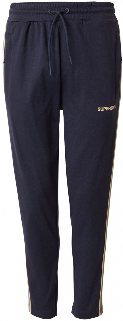 Superdry Nohavice 'Tech Cult'  námornícka modrá / žltá