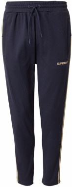Superdry Nohavice 'Tech Cult'  námornícka modrá / žltá