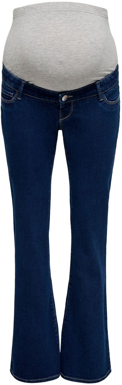 Only Maternity Džínsy 'OLMLana'  tmavomodrá / sivá melírovaná