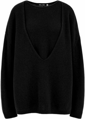 WE Studio Sveter  čierna