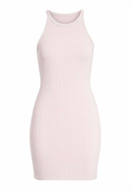 Urban Classics Šaty  staroružová