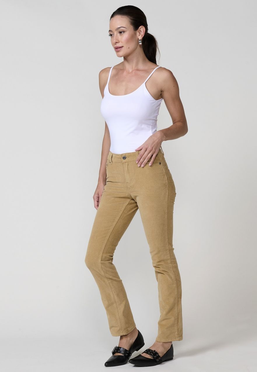 KOROSHI Džínsy  okrová