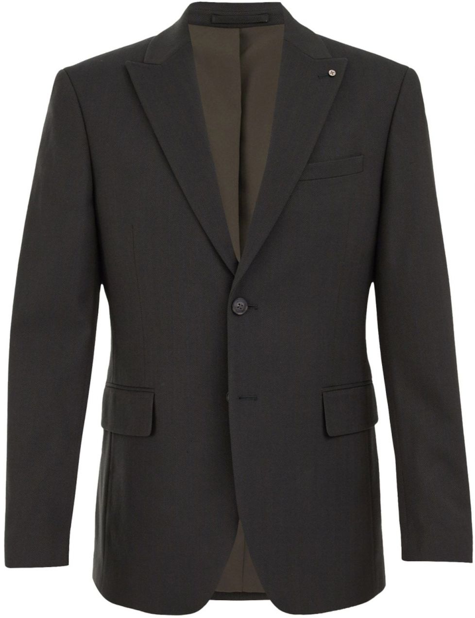 WE Fashion Sako  tmavomodrá / tmavozelená