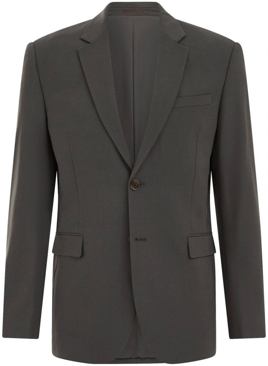 WE Fashion Sako  tmavosivá