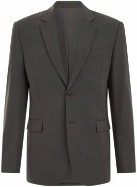 WE Fashion Sako  tmavosivá