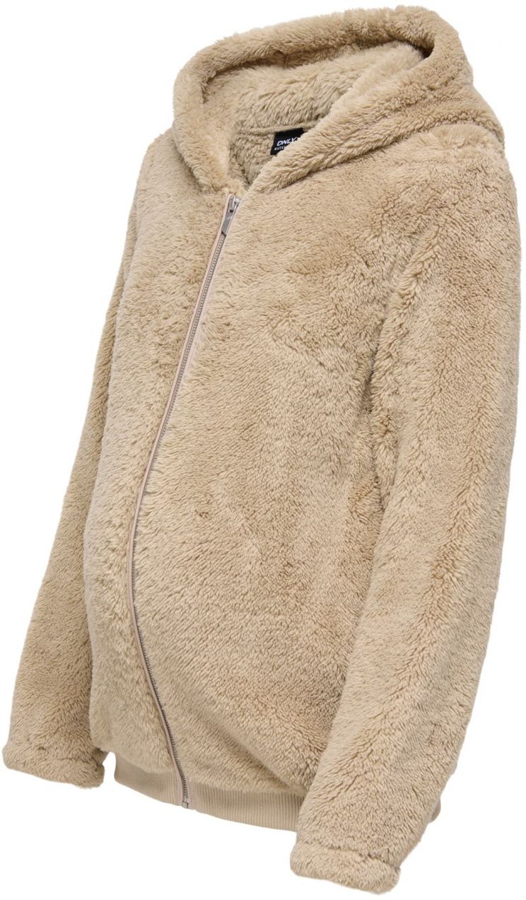 Only Maternity Prechodná bunda 'OLMNewanna'  béžová