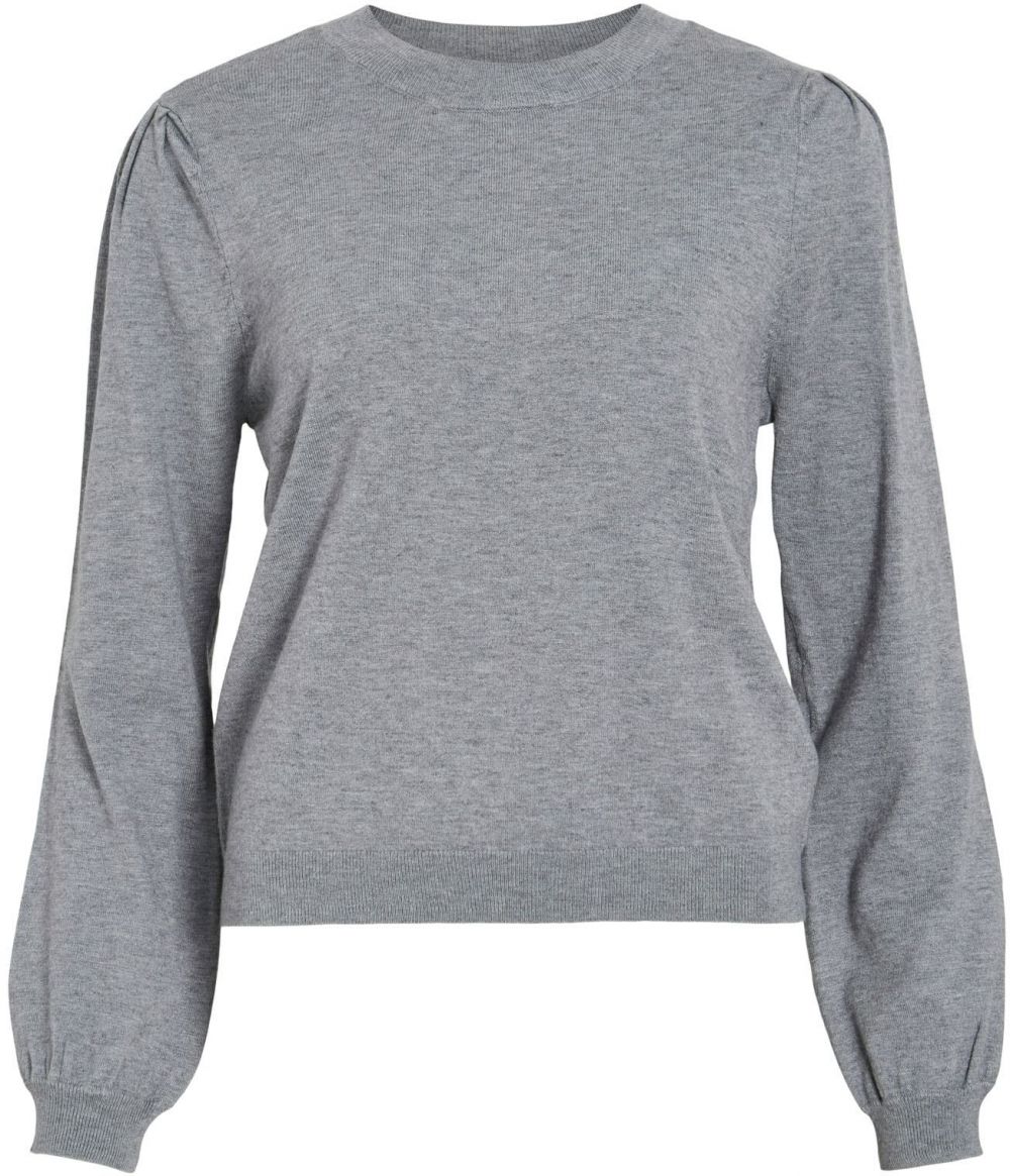 VILA Sveter 'VIELLA'  sivá melírovaná