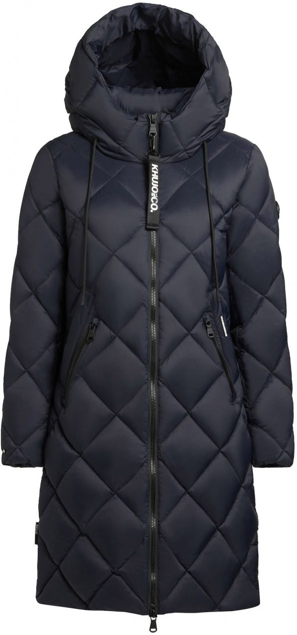 khujo Zimný kabát 'Linda'  tmavomodrá