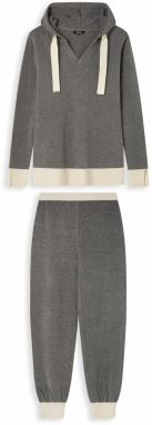 Gisela Pyžamo 'Set'  svetlobéžová / sivá