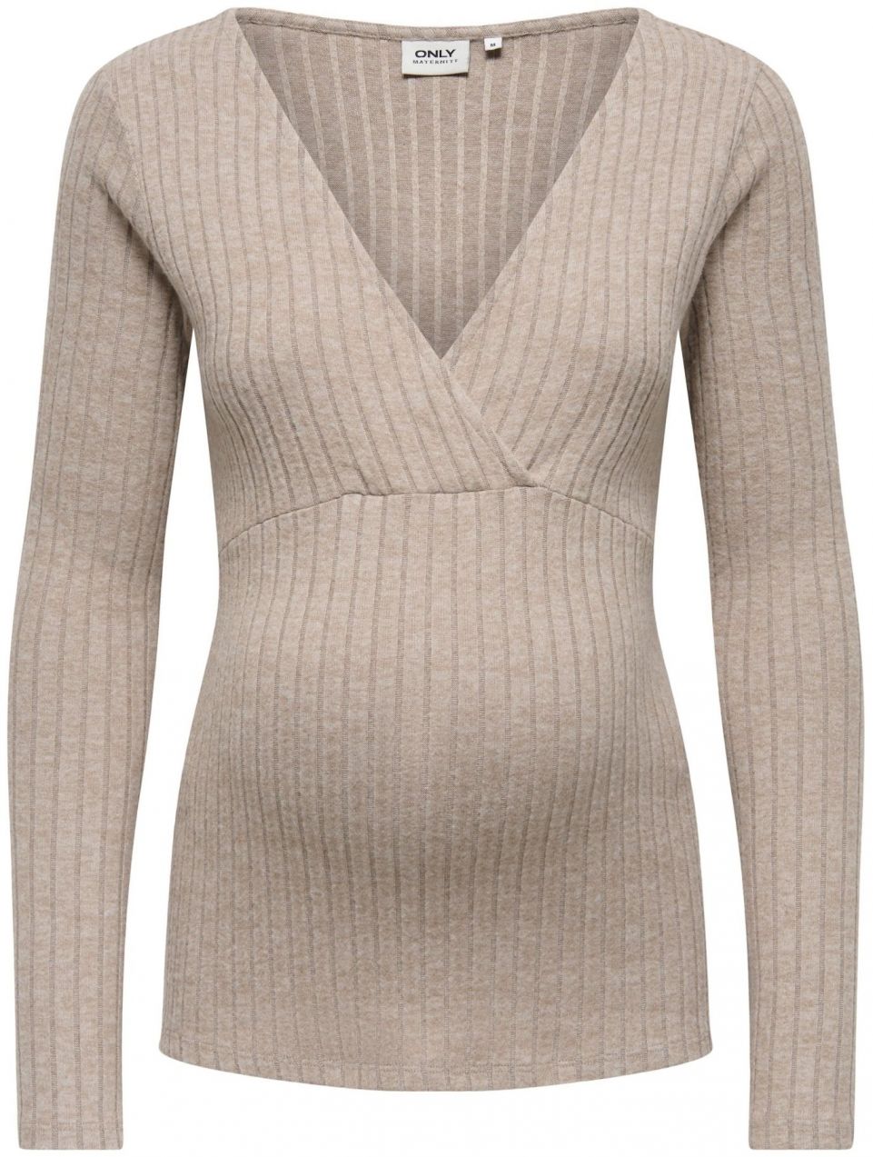 Only Maternity Tričko 'OLMLola'  mokka