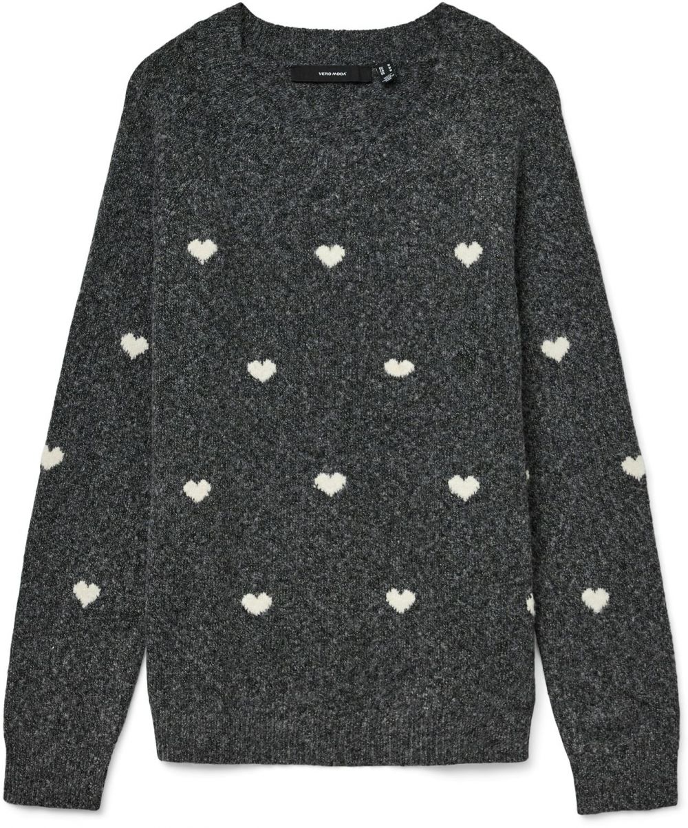 Vero Moda Maternity Sveter 'VMMDOFFY'  tmavosivá / biela