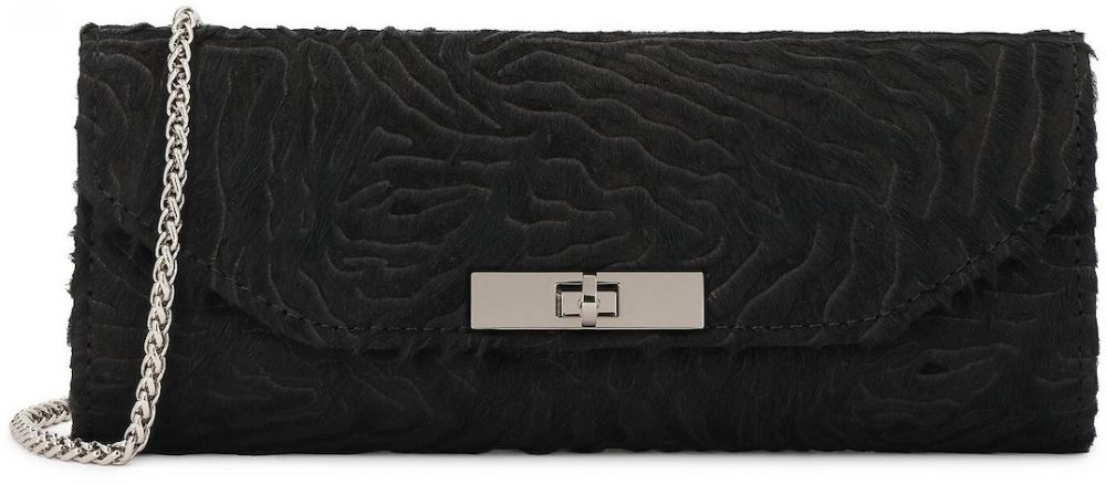 Kazar Listová kabelka  čierna