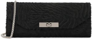 Kazar Listová kabelka  čierna