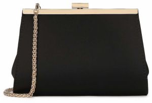 Kazar Listová kabelka  čierna