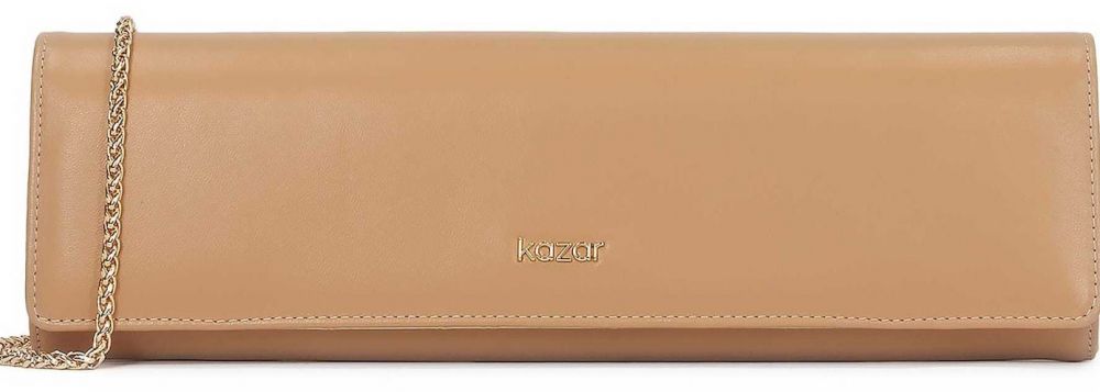 Kazar Listová kabelka  farba ťavej srsti