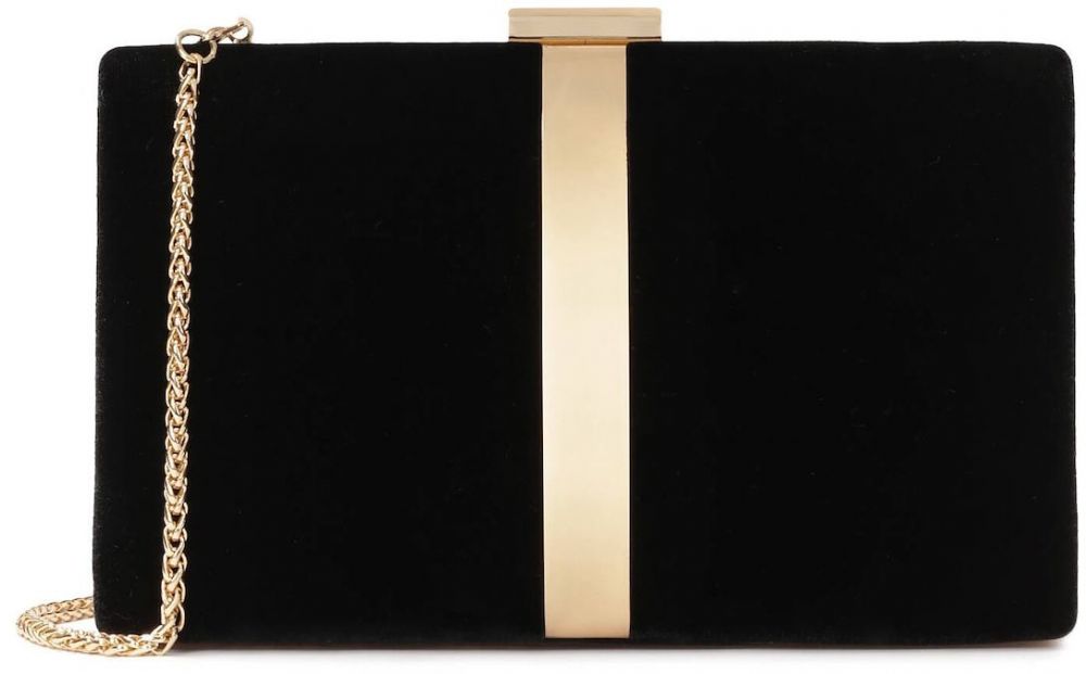 Kazar Listová kabelka  čierna