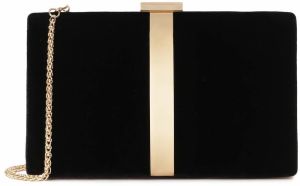 Kazar Listová kabelka  čierna