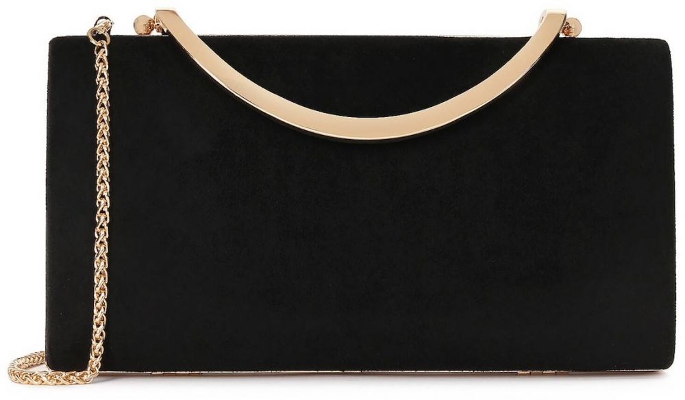 Kazar Listová kabelka  čierna