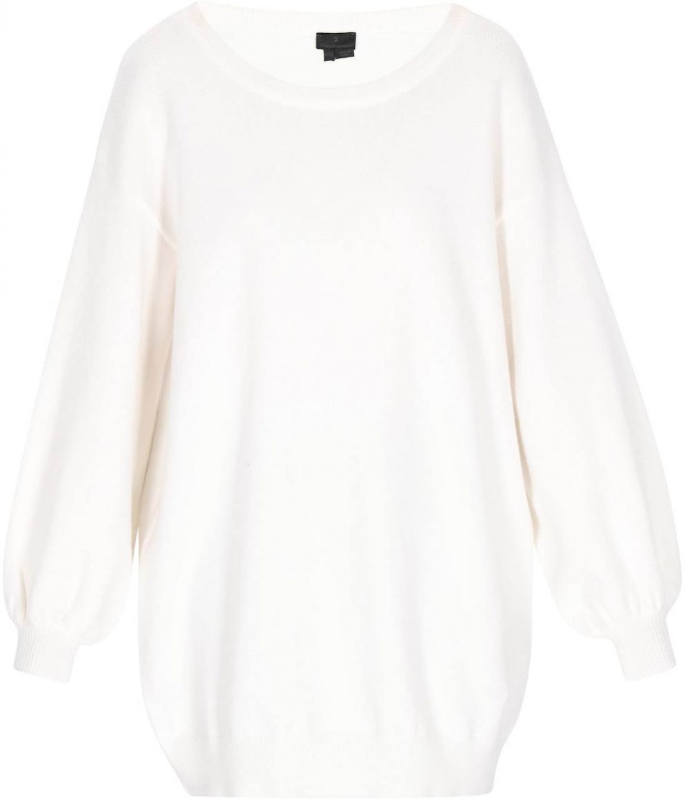 DreiMaster Klassik Sveter  šedobiela