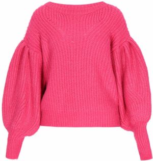 IZIA Oversize sveter  fuksia